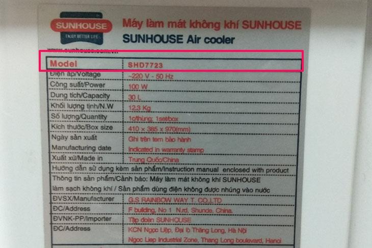 Hướng dẫn vệ sinh quạt điều hòa Sunhouse model SHD 7722/7723