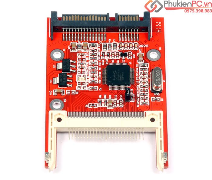 Card chuyển đổi thẻ CF sang SATA JM20330 chip-1