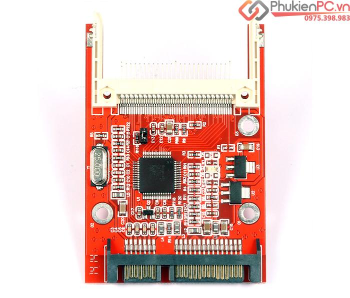 Card chuyển đổi thẻ CF sang SATA JM20330 chip-2