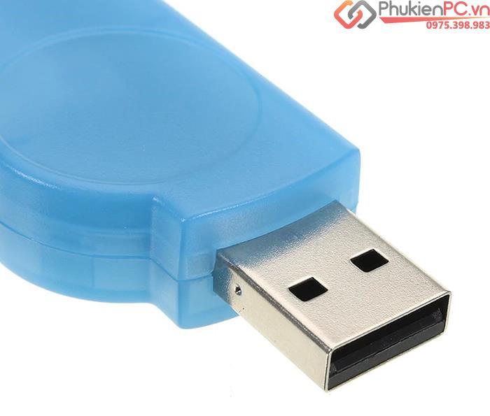 Đầu đọc thẻ nhớ CF USB 2.0 SSK SCRS028-3