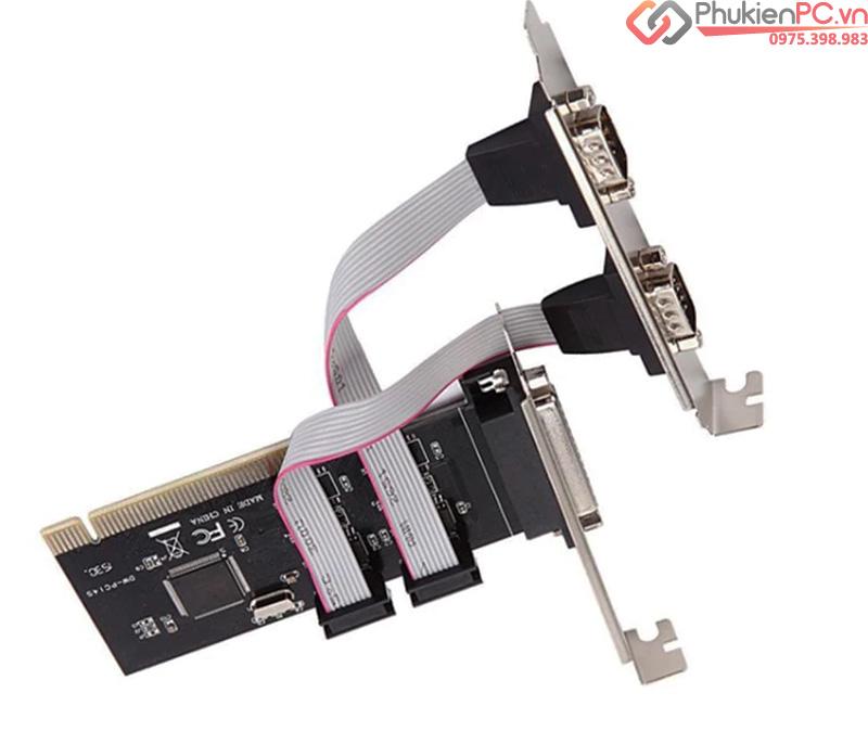 Card PCI sang LPT Parallel 2 COM RS232 MCS9865-1