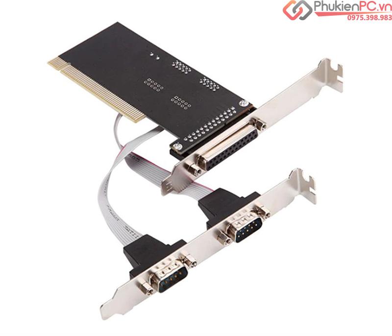 Card PCI sang LPT Parallel 2 COM RS232 MCS9865-3