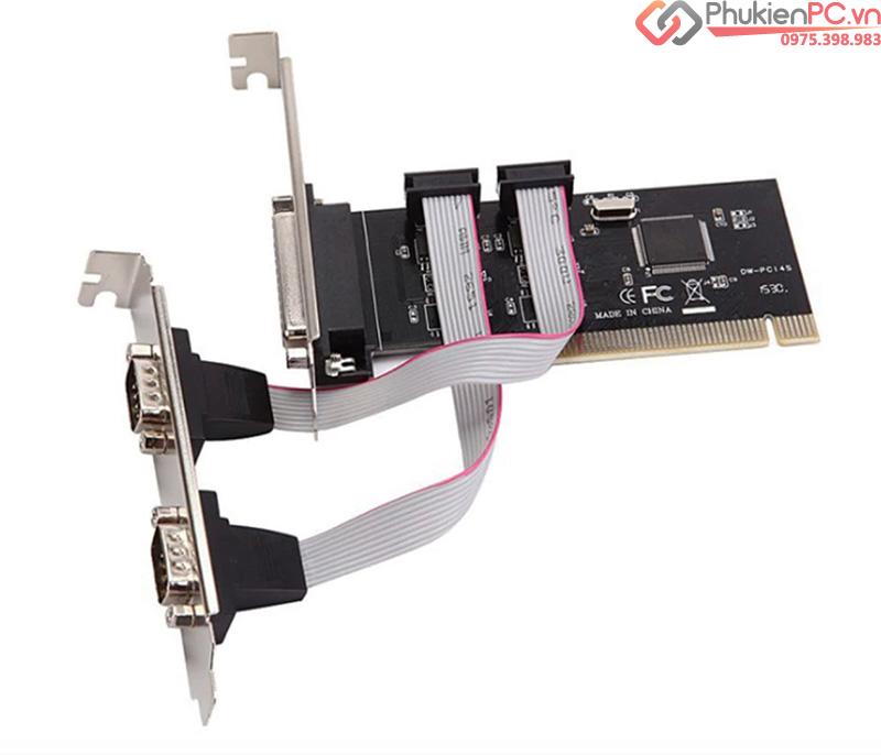 Card PCI sang LPT Parallel 2 COM RS232 MCS9865-2