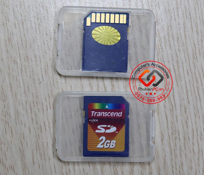 Thẻ nhớ SD 2GB Transcend cho máy công nghiệp, thiết bị điện tử-4