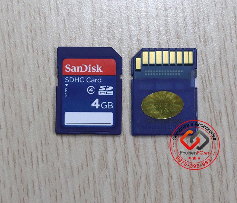 Thẻ nhớ SD 4GB Sandisk-2