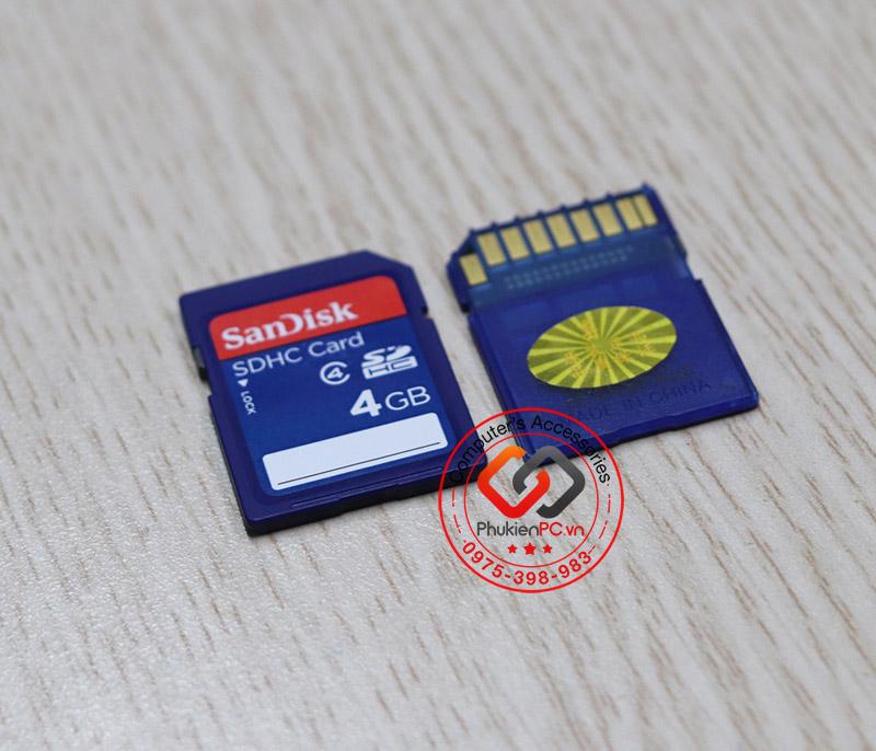 Thẻ nhớ SD 4GB Sandisk-3