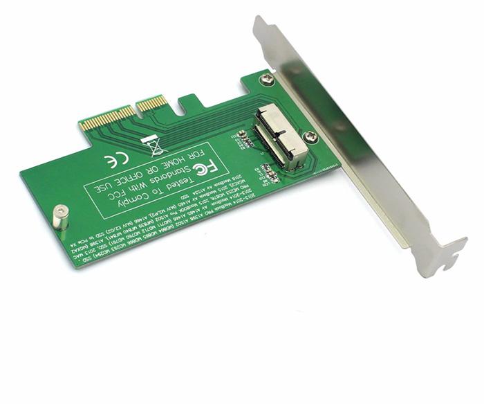SSD A1465 A1466 A1398 A1502 Macbook Air, Pro to PCI-E 4X Adapter