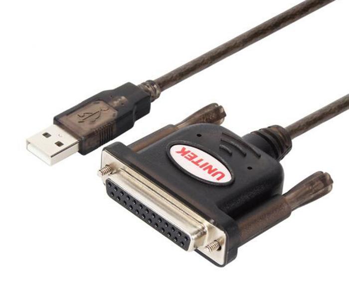 Cáp USB sang DB25 LPT cho máy in Unitek Y-121
