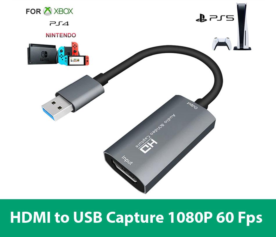 Cáp HDMI to USB 3.0 Capture 1080P 60 FPS