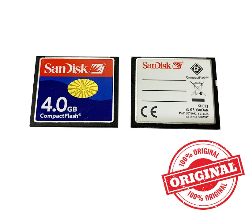 Thẻ nhớ CF Card Sandisk 4GB công nghiệp cho máy CNC PLC