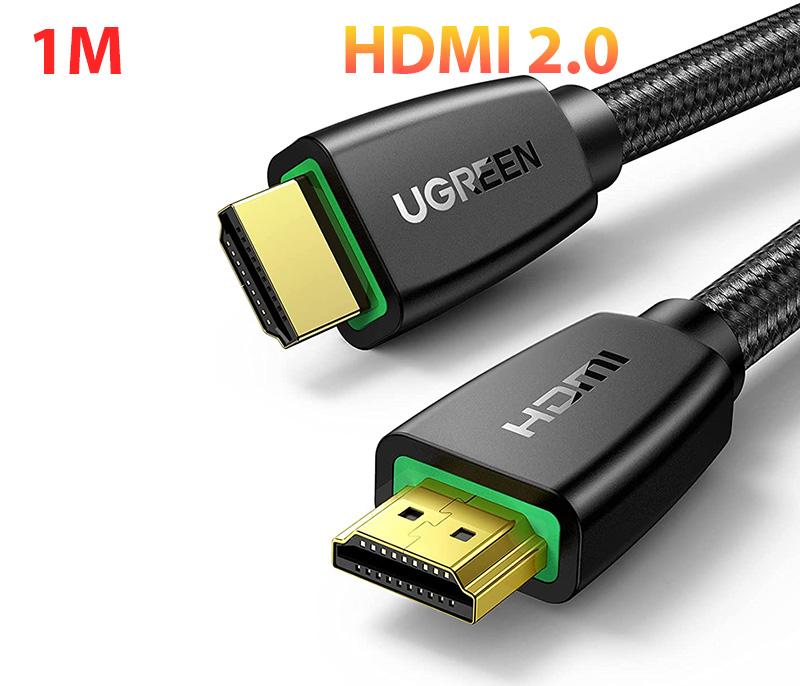 Cáp HDMI 2.0 1M hỗ trợ 4K 2K Ugreen 40408