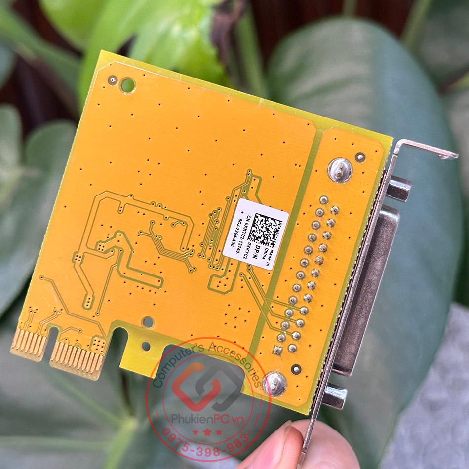 Card PCI express x1 to LPT DB25 chất lượng cao SUNIX PAR6408A kết nối máy tính ra máy in, CNC-3