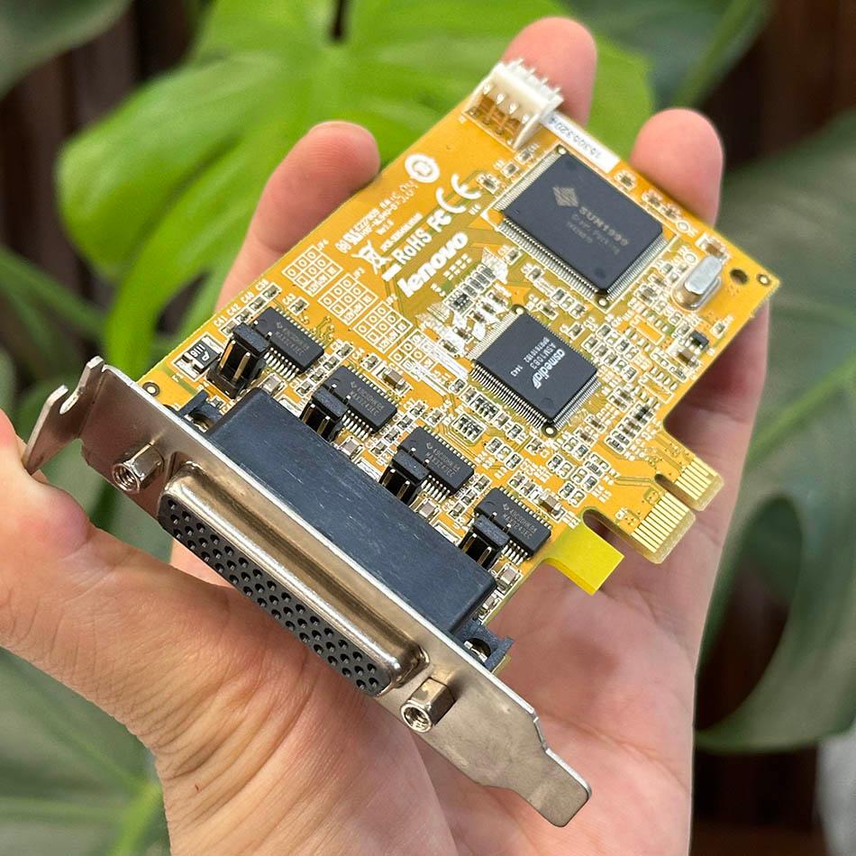 Card PCIe to 4 COM Lenovo SUNIX PCI-E Lenovo SUNIX P 1PCB – SER5456LVX100 (không kèm cáp)