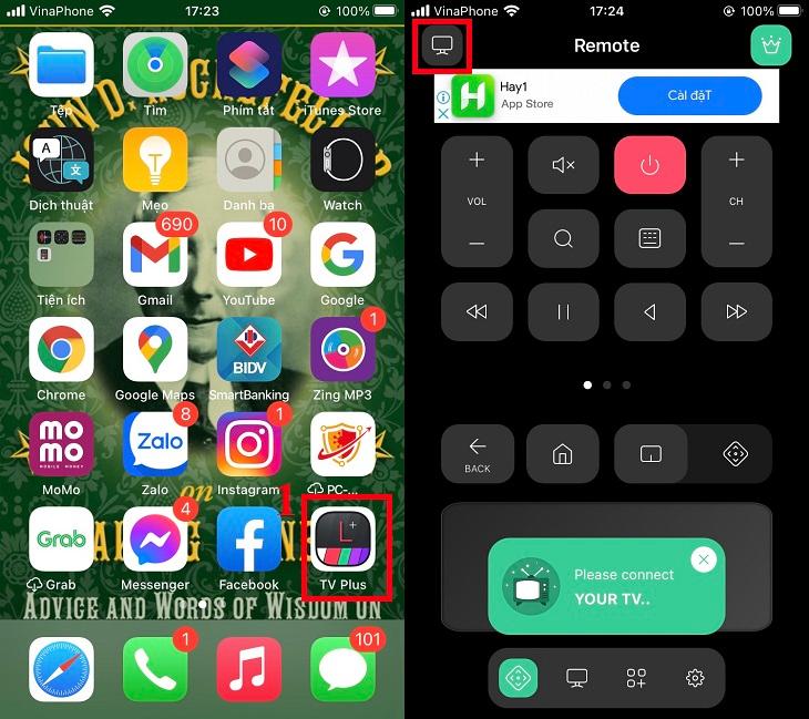 Cách dùng điện thoại, máy tính bảng điều khiển Smart tivi LG WebOS bằng ứng dụng LG TV Plus