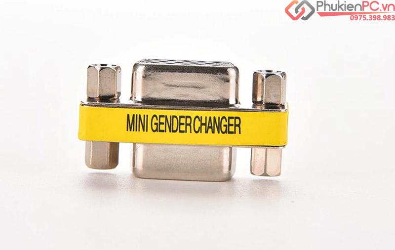 Đầu nối cáp VGA DB15 hai đầu cái (Female to Female)-2