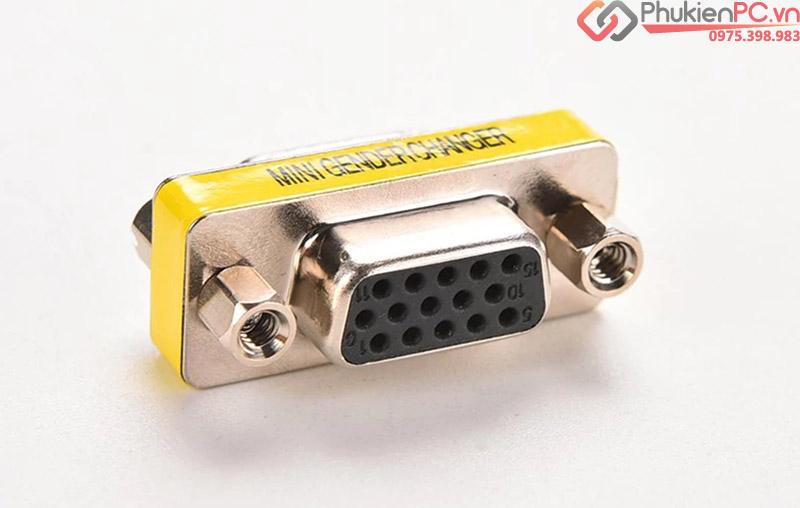 Đầu nối cáp VGA DB15 hai đầu cái (Female to Female)-4