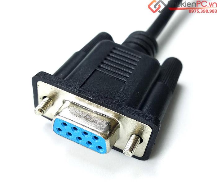 Cáp RS232 Female to 3.5mm serial Ver A dài 1M-1