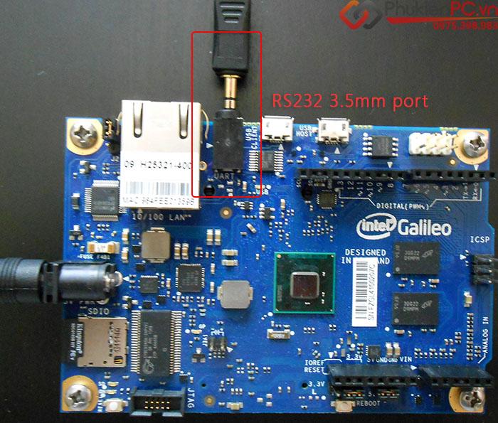 Cáp RS232 Female to 3.5mm serial Ver A dài 1M-3