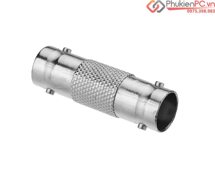 Đầu nối BNC hai đầu cái, nối hai cáp đồng trục-3