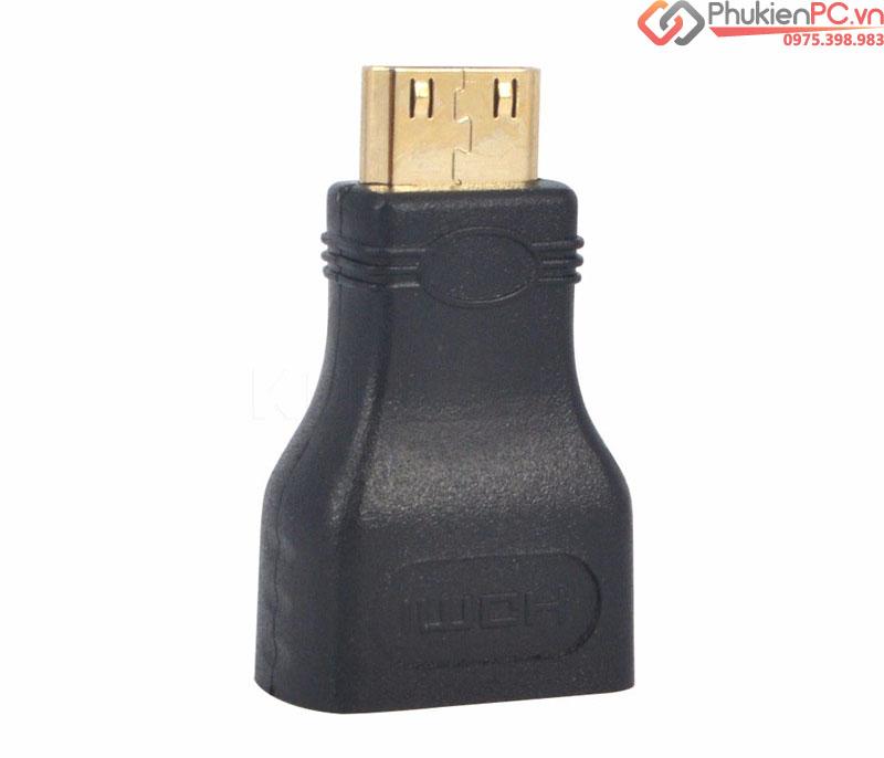 Giắc Mini HDMI sang HDMI adapter-1