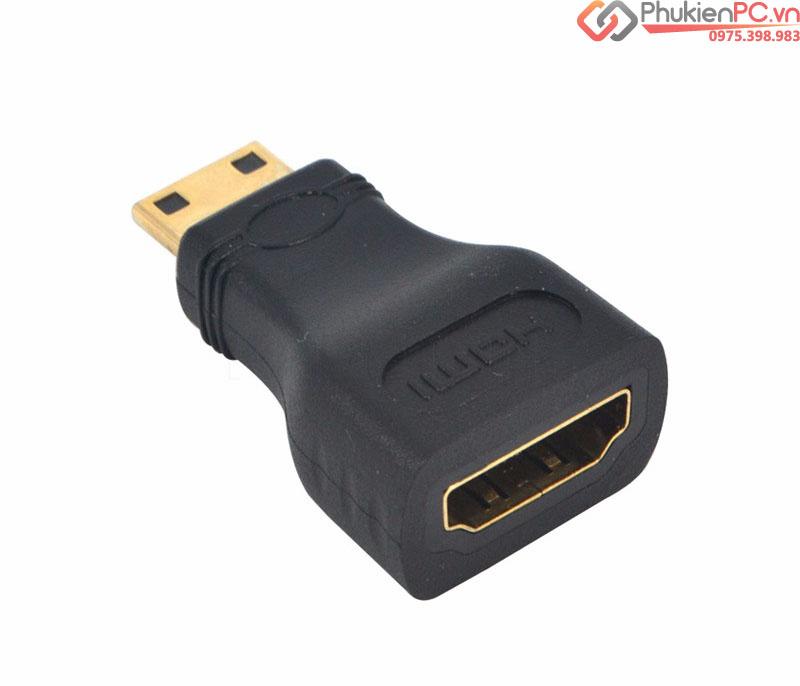 Giắc Mini HDMI sang HDMI adapter-2