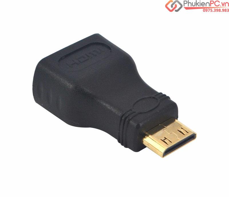 Giắc Mini HDMI sang HDMI adapter-3