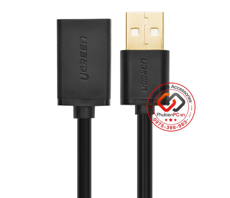 Cáp nối dài USB 2.0 đực-cái 0.5M Ugreen 10313-2