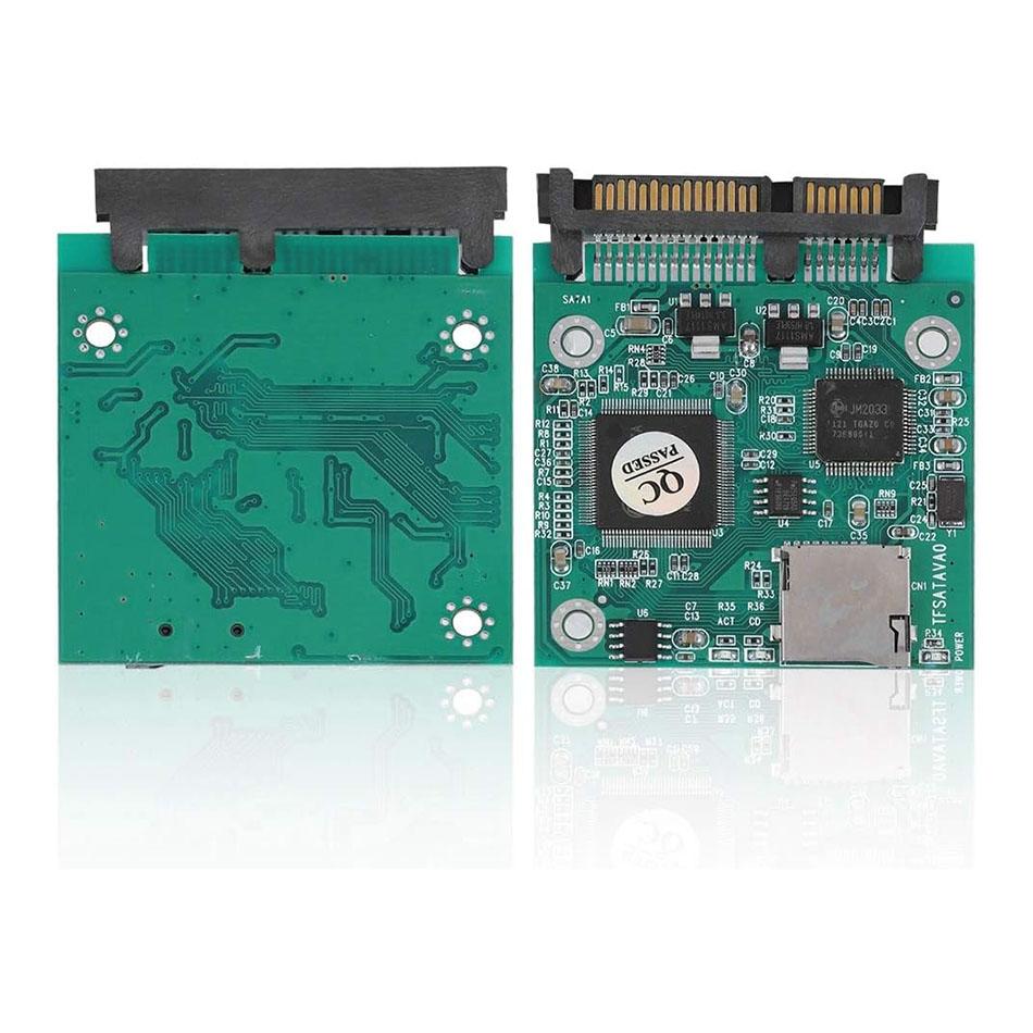 Adapter chuyển đổi thẻ nhớ Micro SD TF sang SATA-1