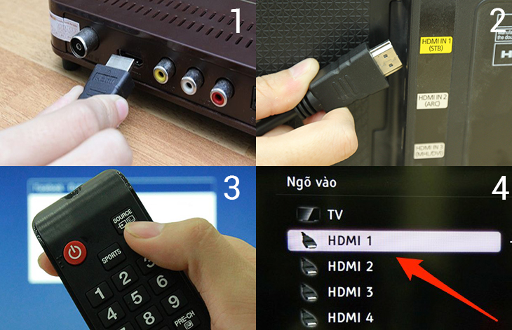 Cổng HDMI (STB) trên tivi dùng để làm gì?