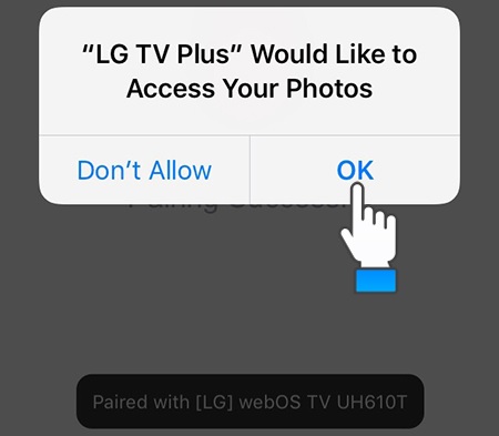 Cách kết nối điện thoại iPhone, Android với tivi LG