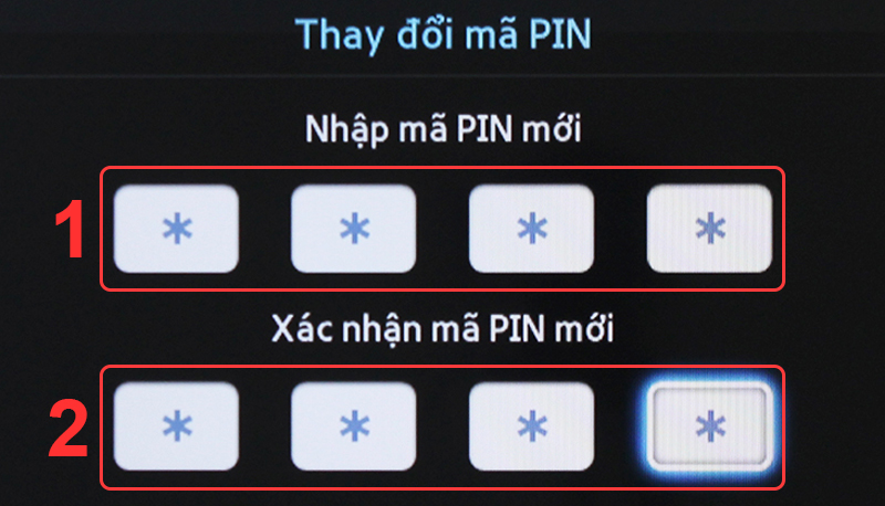 Cách đổi mã PIN, lấy lại mã PIN khi lỡ quên trên tivi Samsung đơn giản