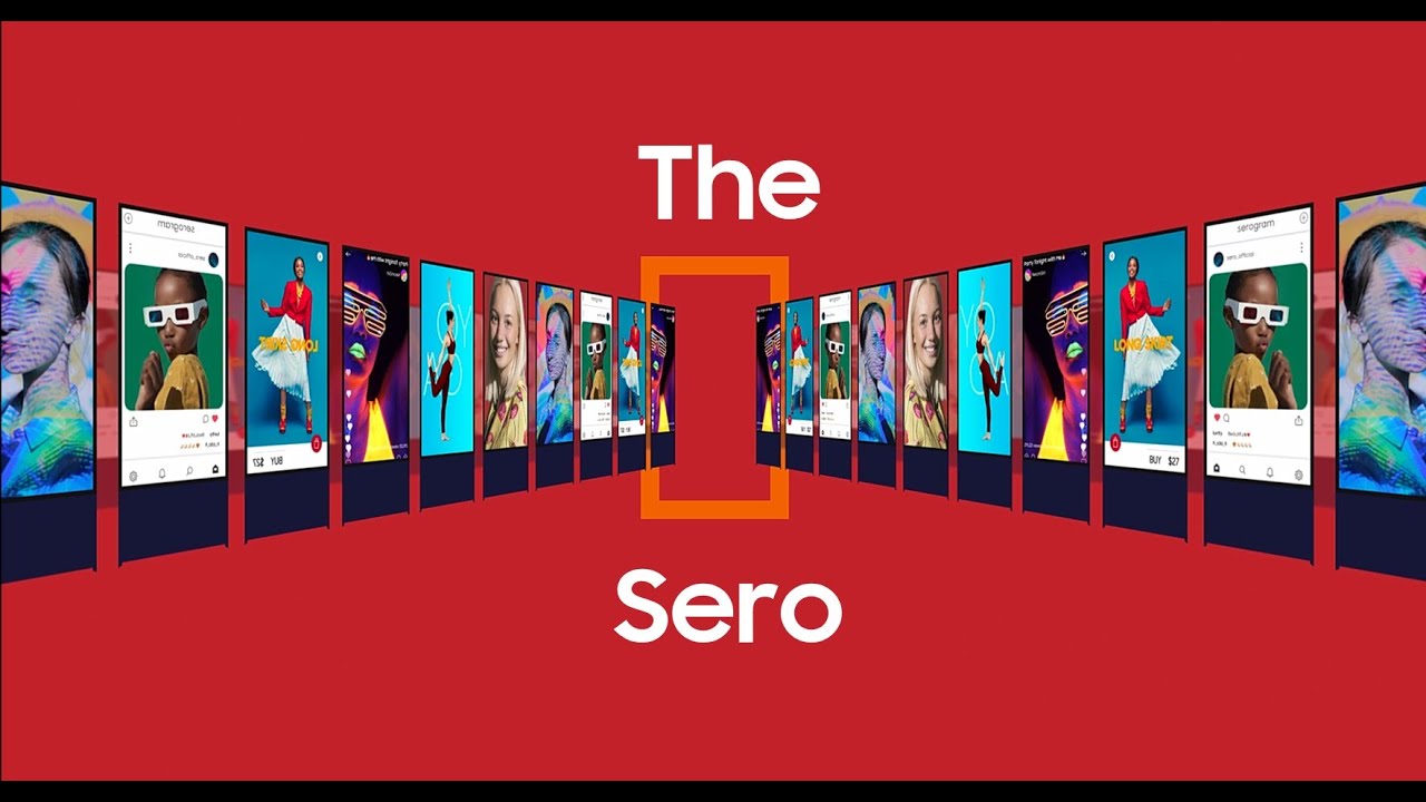 Đánh giá tivi The Sero với màn hình có thể xoay ngang dọc tùy thích