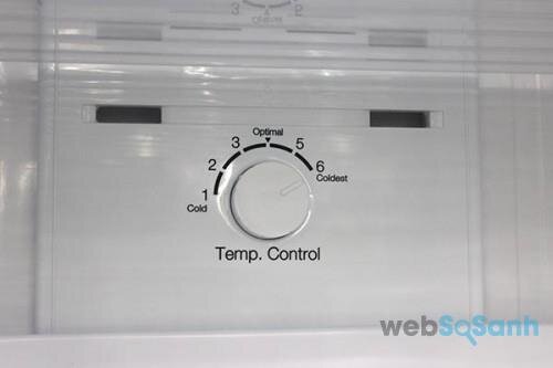 Cách điều chỉnh nhiệt độ trên tủ lạnh giá rẻ Sanyo