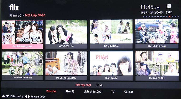 Đánh giá ứng dụng Flix TV trên Smart tivi