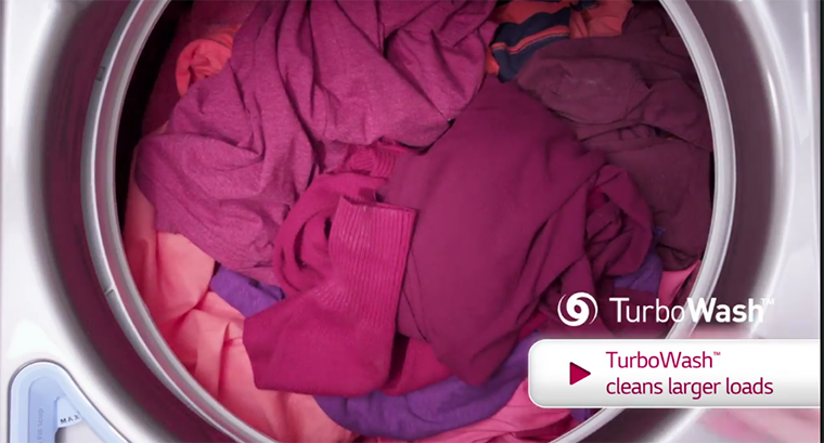 Công nghệ Turbowash trên máy giặt LG là gì?