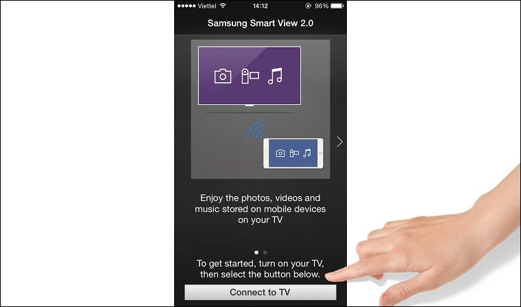 Các cách kết nối điện thoại Android với tivi Samsung