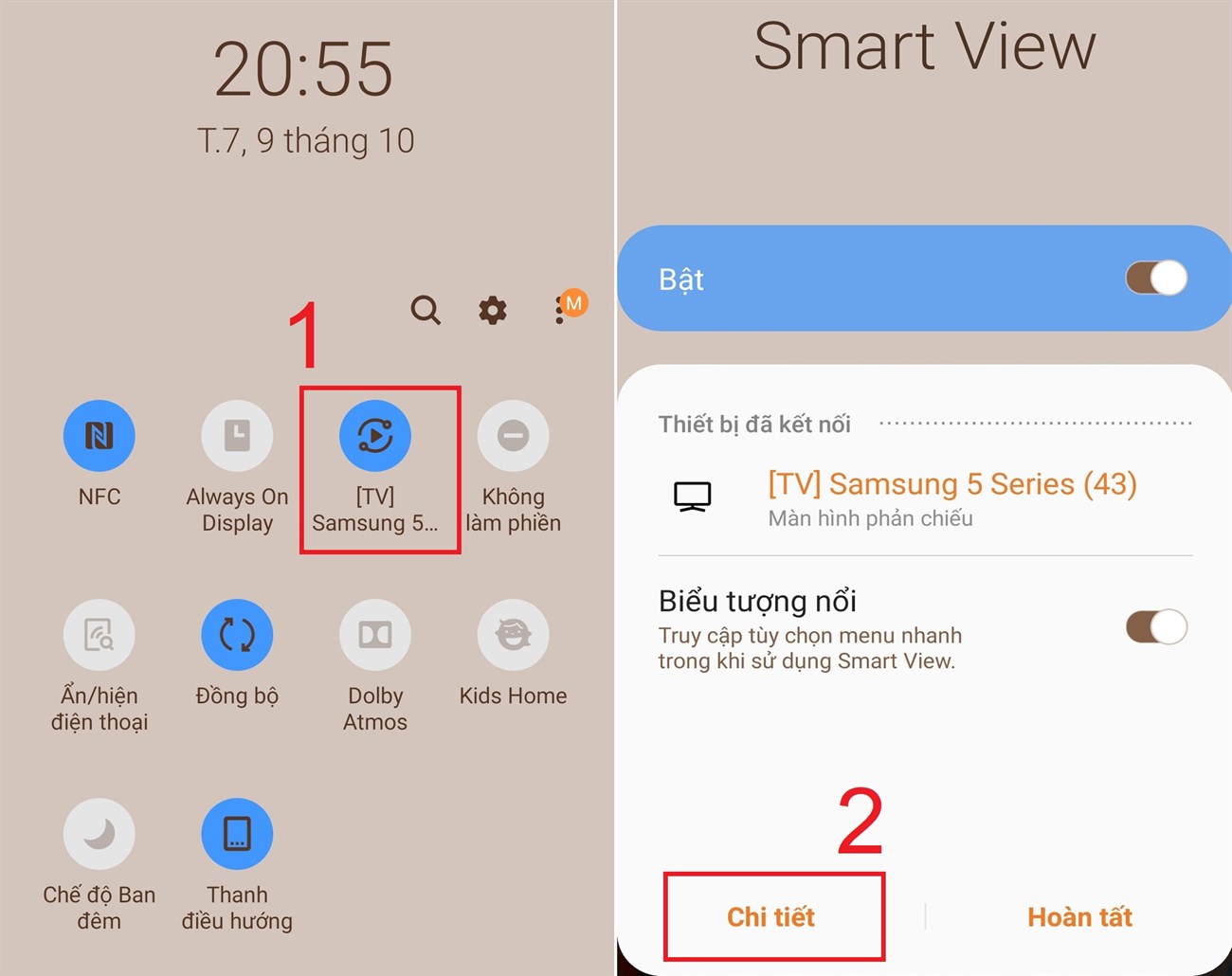 Smart View là gì? Cách sử dụng tính năng Smart View trên tivi Samsung mới nhất